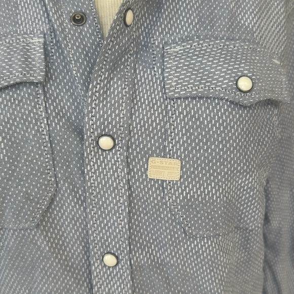 G-Star RAW Blue Denim Shirt XS - Picture 4 of 10